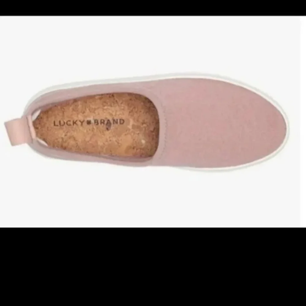 LUCKY BRAND Wool & Leather Slip On Sneakers Tauve 8.5 M BNWT SO $90